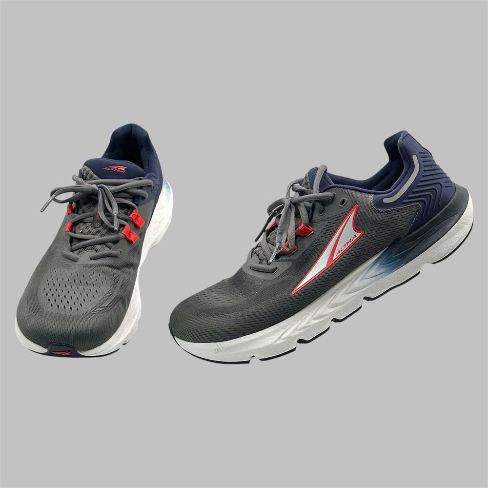Altra Provision 7 Men’s Size 11.5 Running Shoes Gray Blue Red AL0A7R6Z221